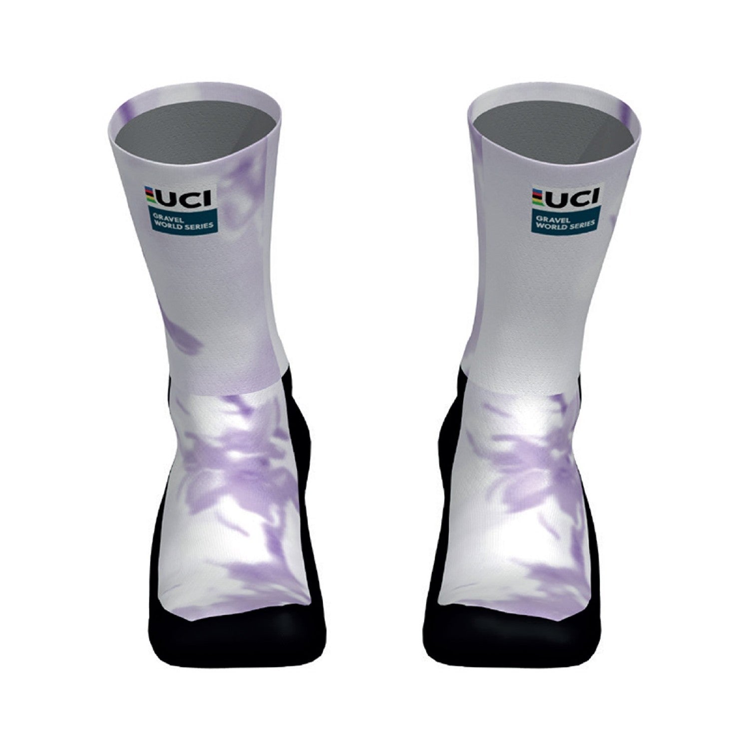 Santini SMS UCI Gravel World Series Socks - Lilac