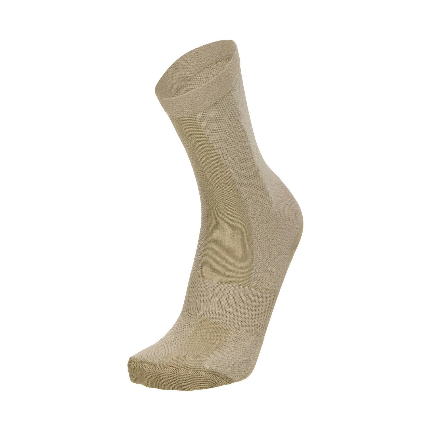Santini Puro High Prof Cycling Socks - Cappuccino