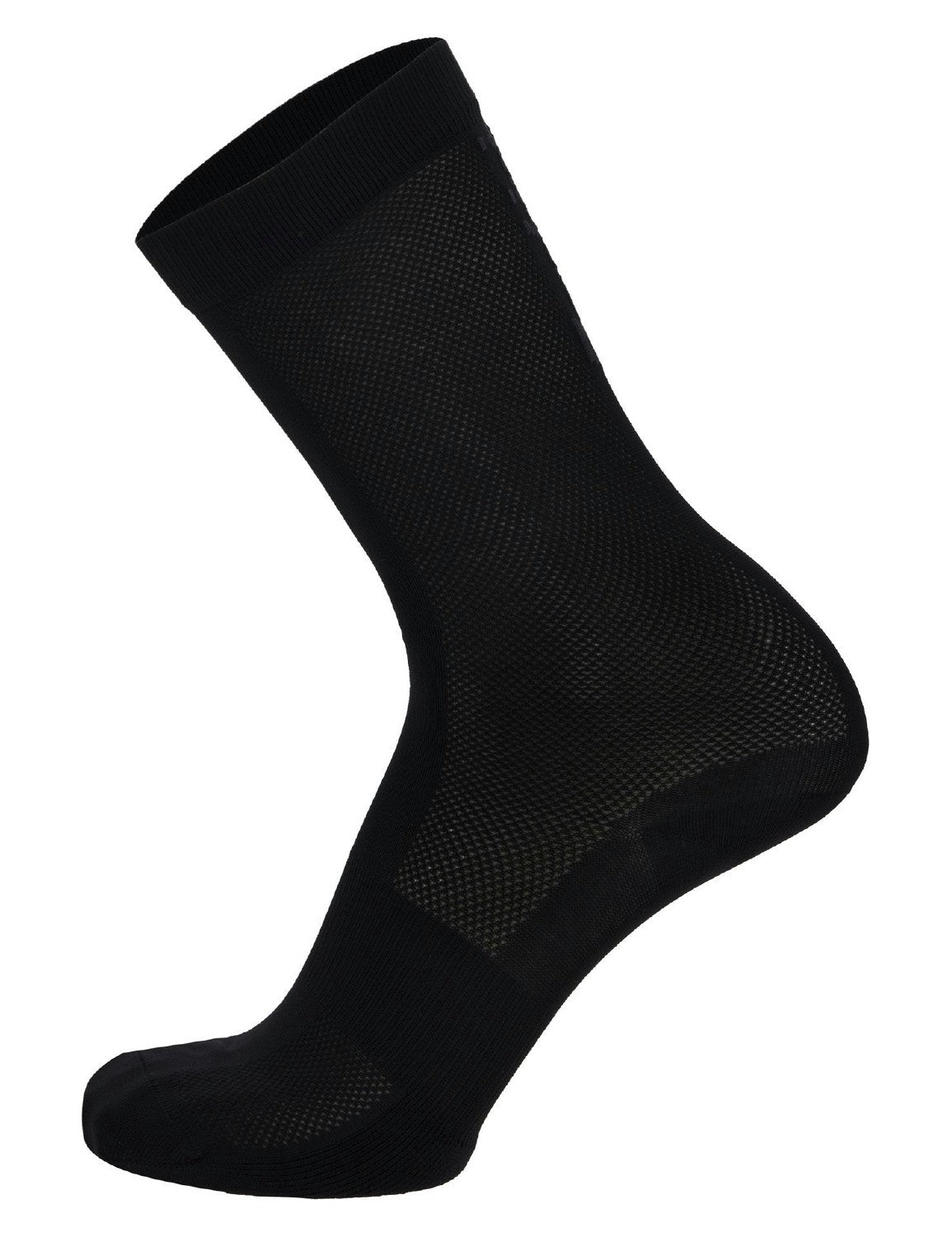 Santini Puro High Prof Cycling Socks - Black