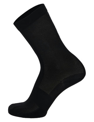 Santini Puro High Prof Cycling Socks - Black