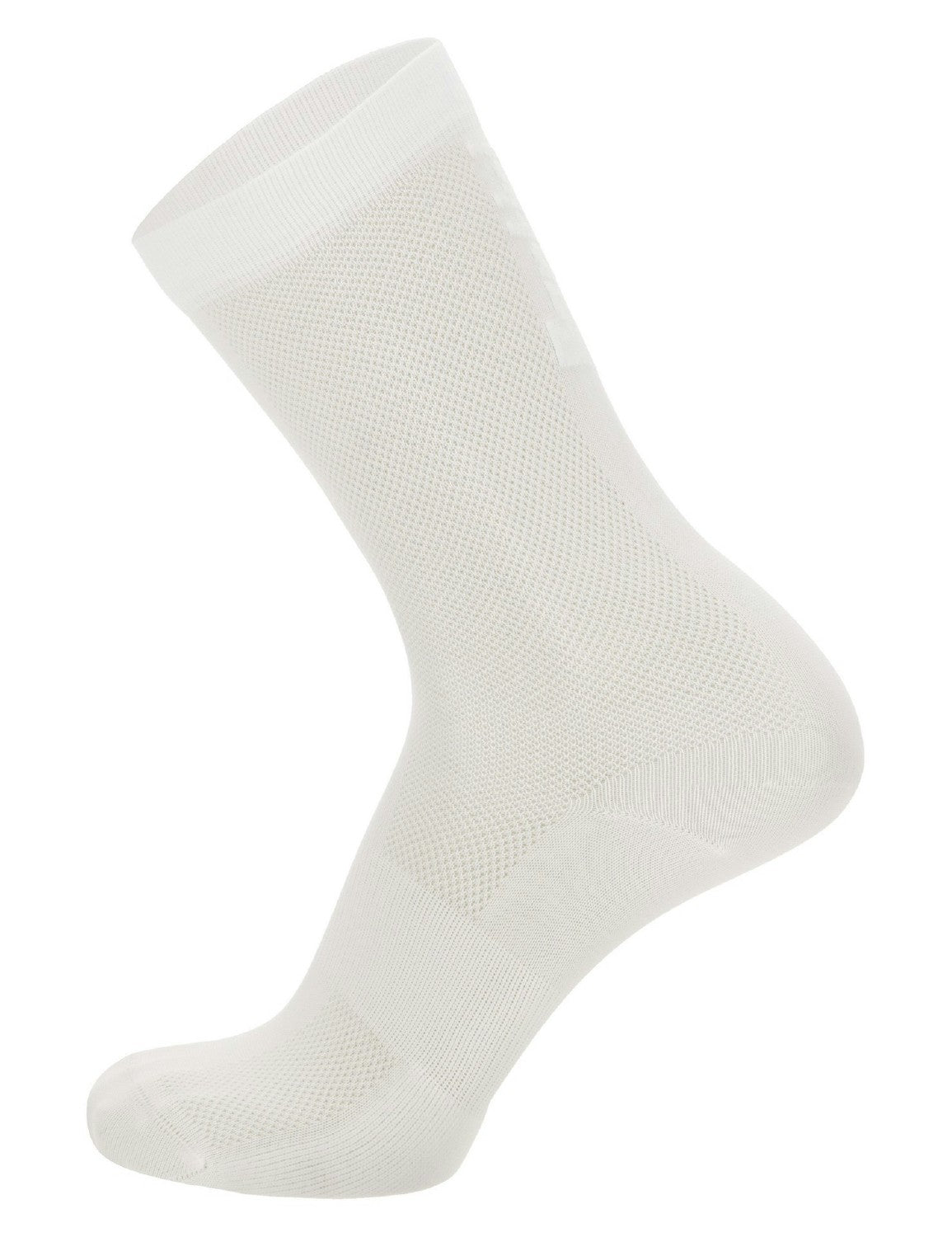 Santini Puro High Prof Cycling Socks - White