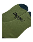 Santini Riga Wool Blend High Profile Socks - Military Green