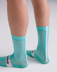Santini Bianchi Classic Socks - Celeste