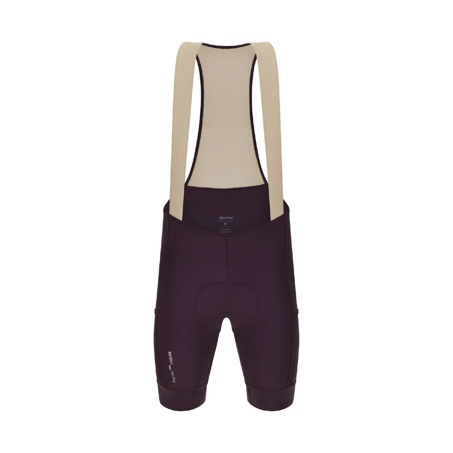 Santini Cargo C3 Men's Bib-Shorts - Burgundy