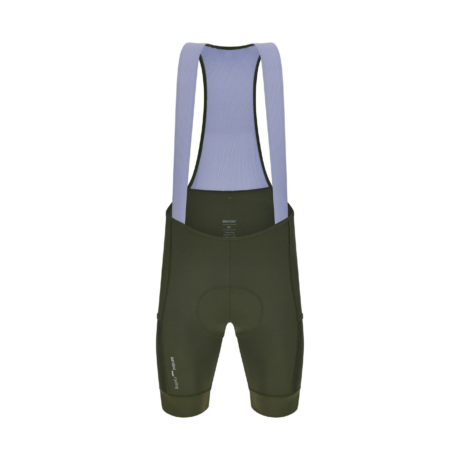 Santini Cargo C3 Men's Bib-Shorts - Military Green