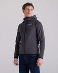 Santini Bianchi Fan Men's Hoodi - Grey