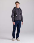 Santini Bianchi Fan Men's Hoodi - Grey
