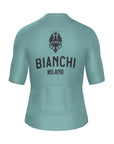 Santini Bianchi Men's Short Sleeve Classic Jersey Classic Fit - Celeste