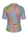 Santini Bianchi Pop Slim Fit Short Sleeve Jersey - Rainbow