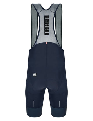 Santini Karma Delta Men's Bib-Shorts - Nautica Blue