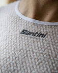 Santini Alpha Winter Men's Baselayer - White