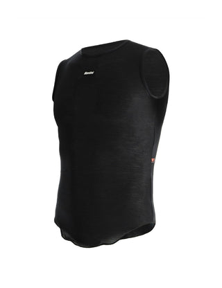 Santini Dry Sleeveless Baselayer - Black
