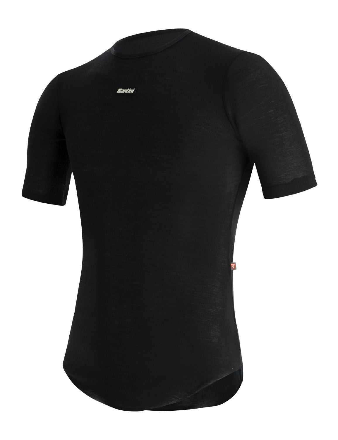 Santini Dry Short Sleeve Baselayer - Black Nero