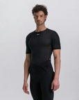 Santini Dry Short Sleeve Baselayer - Black Nero