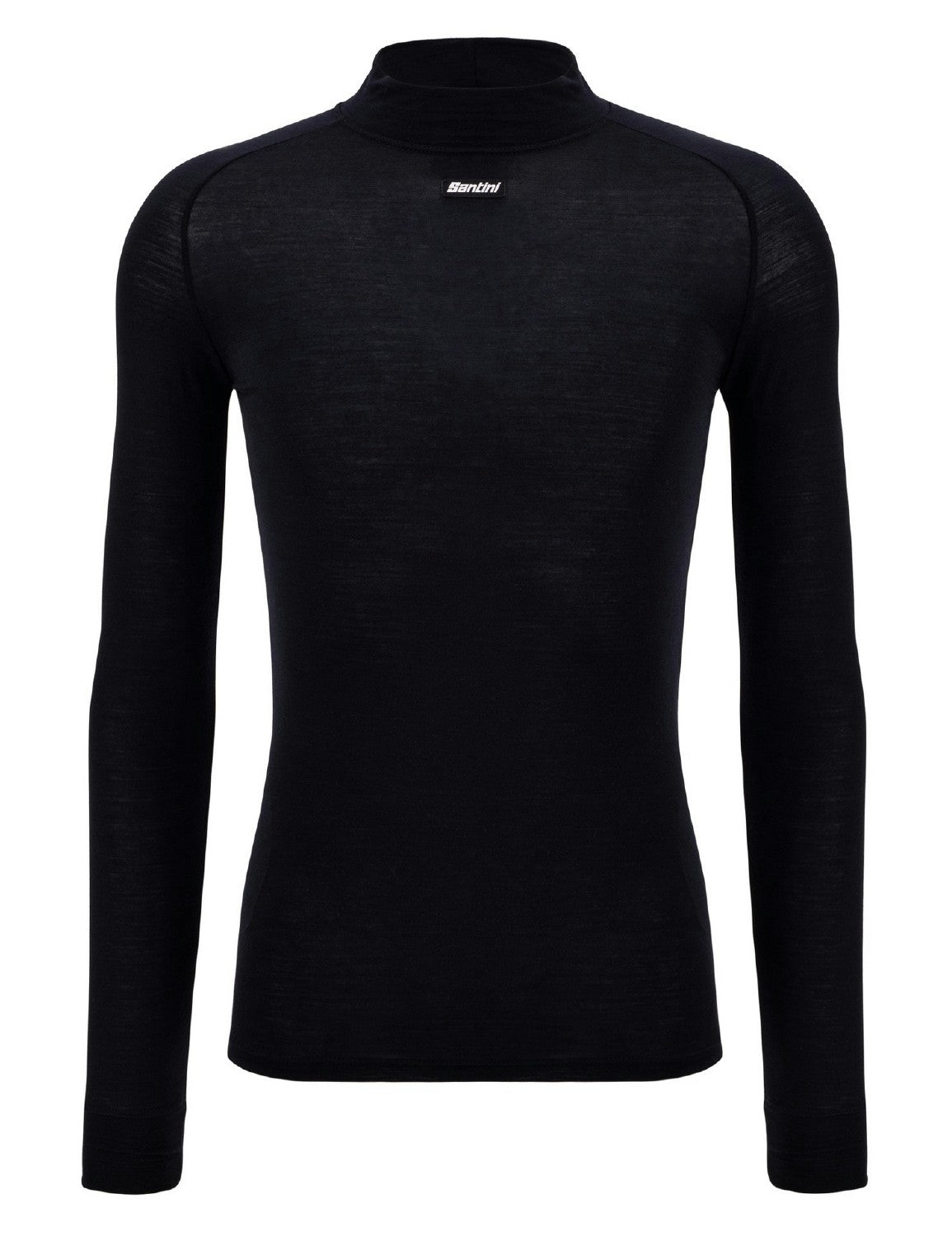 Santini Lana Long Sleeve 4W Wool Baselayer - Black