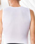 Santini Lieve Men's Sleeveless Baselayer - White