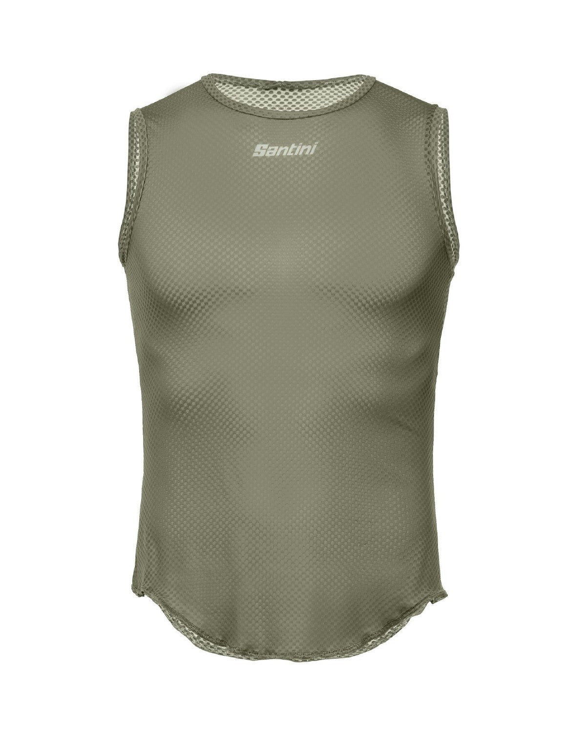 Santini Lieve Men's Sleeveless Baselayer - Army Green