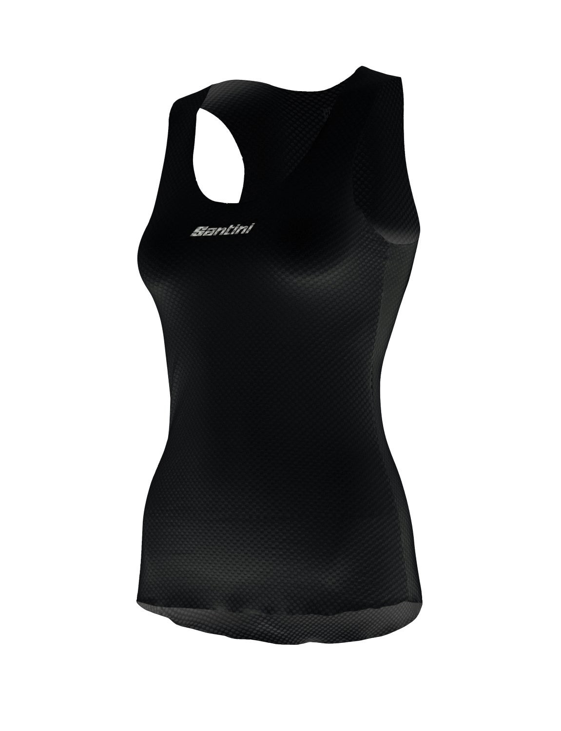 Santini Dry Women's Sleeveless Baselayer - Black
