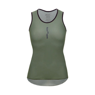 Santini Lieve Women's Sleeveless Baselayer - Green