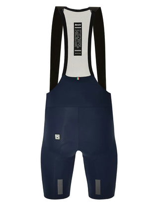 Santini Plush Men's Bib-Shorts Git - Nautica Blue