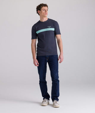 Santini Bianchi Classic Men's Short Sleeve T-Shirt - Grey