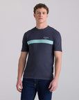 Santini Bianchi Classic Men's Short Sleeve T-Shirt - Grey