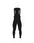 Santini RTR Men's Thermofleece Bib-Tights FB - Black
