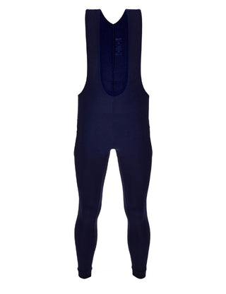 Santini RTR Men's Thermofleece Bib-Tights FB - Nautica Blue