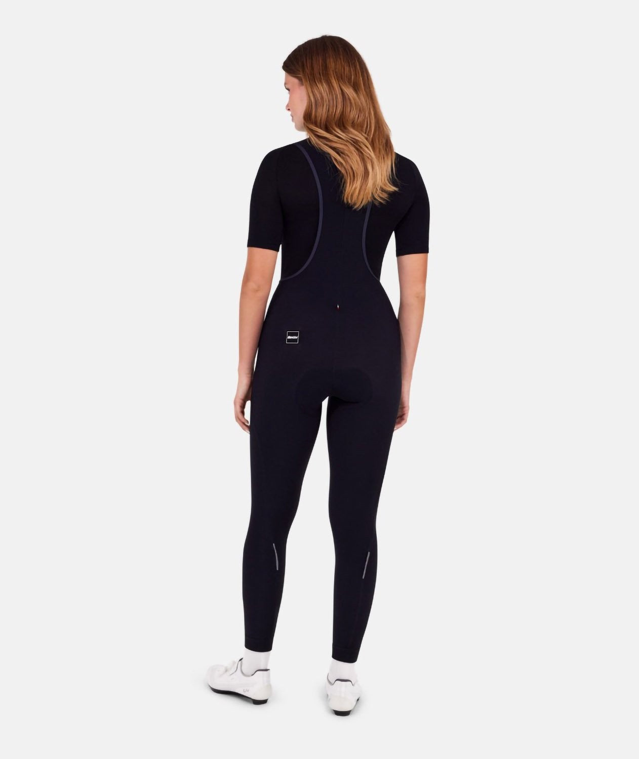 Santini SMS RTR FBW Thermofleece Women’s Bib Tights - Black
