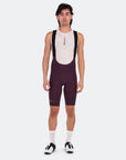 Santini Unico Edge Men's Bib-Shorts - Burgundy