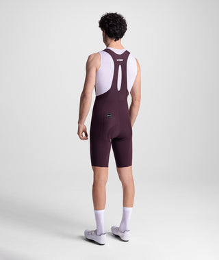 Santini SMS Unico C3 Edge Men’s Bib Shorts - Burgundy