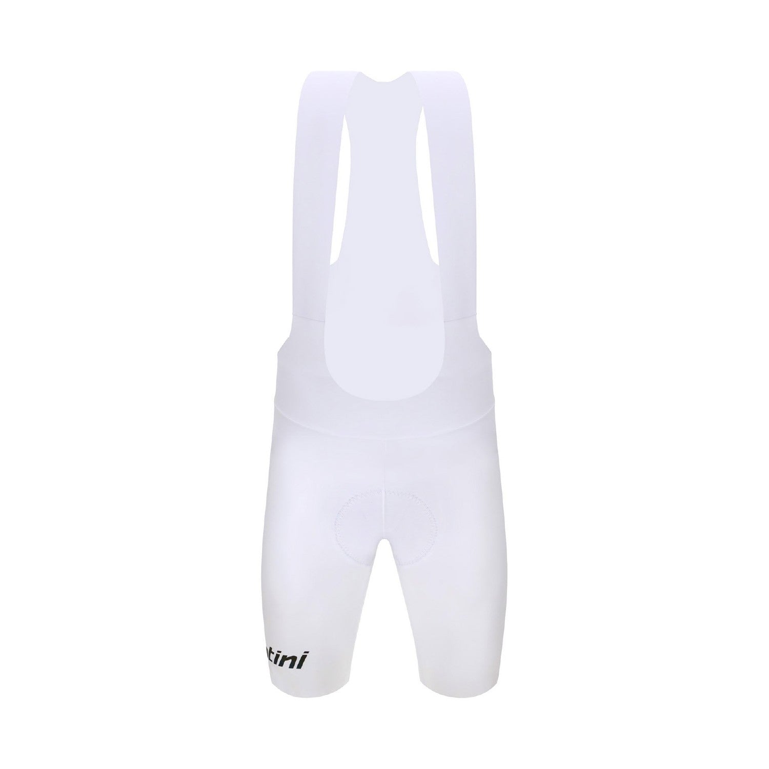 Santini SMS Unico C3 Edge Men’s Bib Shorts - White