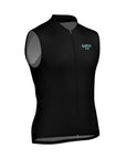 Santini Bianchi Windshell Vest - Black