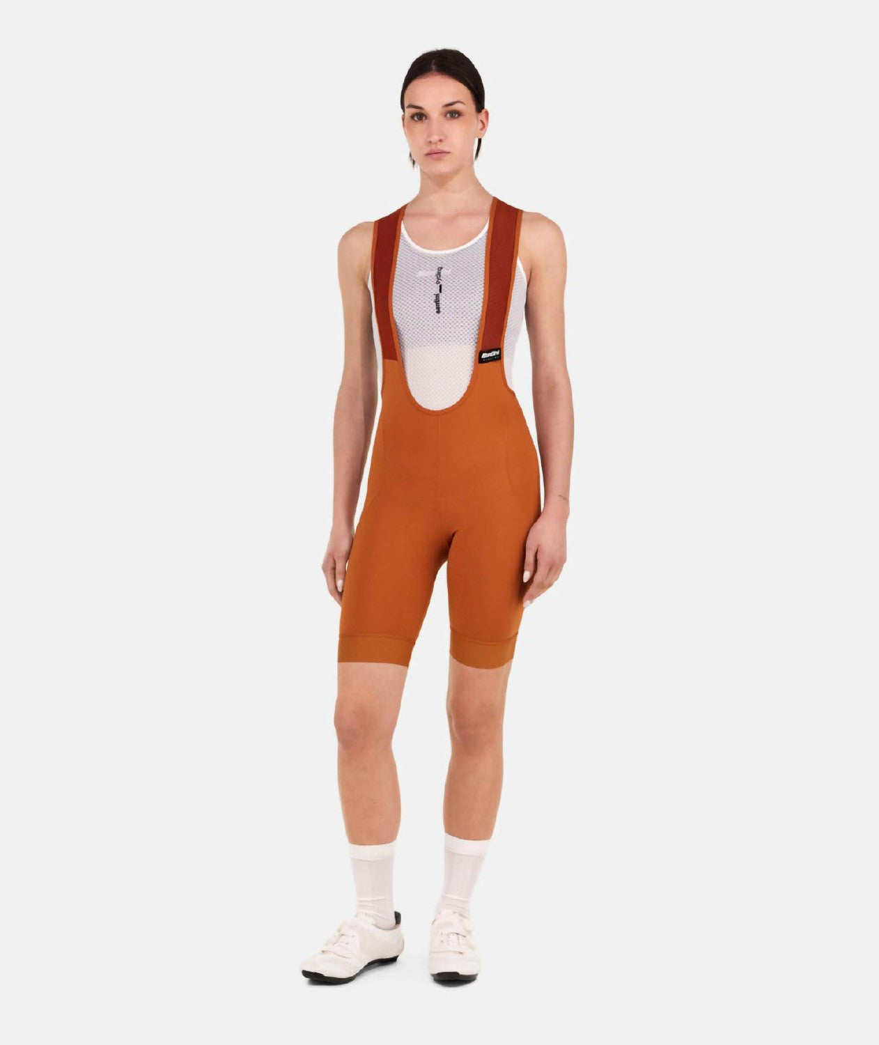 Santini SMS RTR GIT Women’s Bib Shorts - Rust