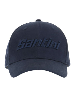 Santini Logo Cotton Caseball Cap - Nautica Blue