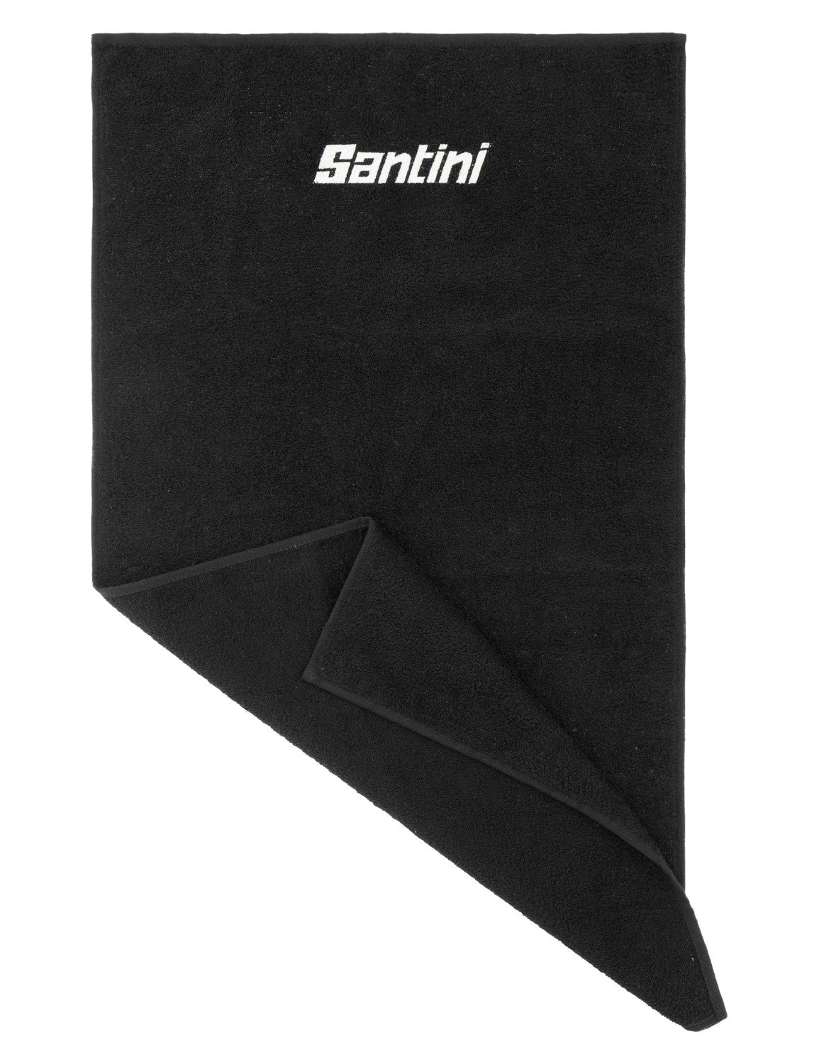 Santini Forza Indoor Training Sweat Towel - Black