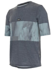 Santini Forza Indoor Training Tech Men's Short Sleeve T-Shirt - Blue Grey
