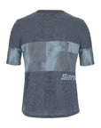 Santini Forza Indoor Training Tech Men's Short Sleeve T-Shirt - Blue Grey