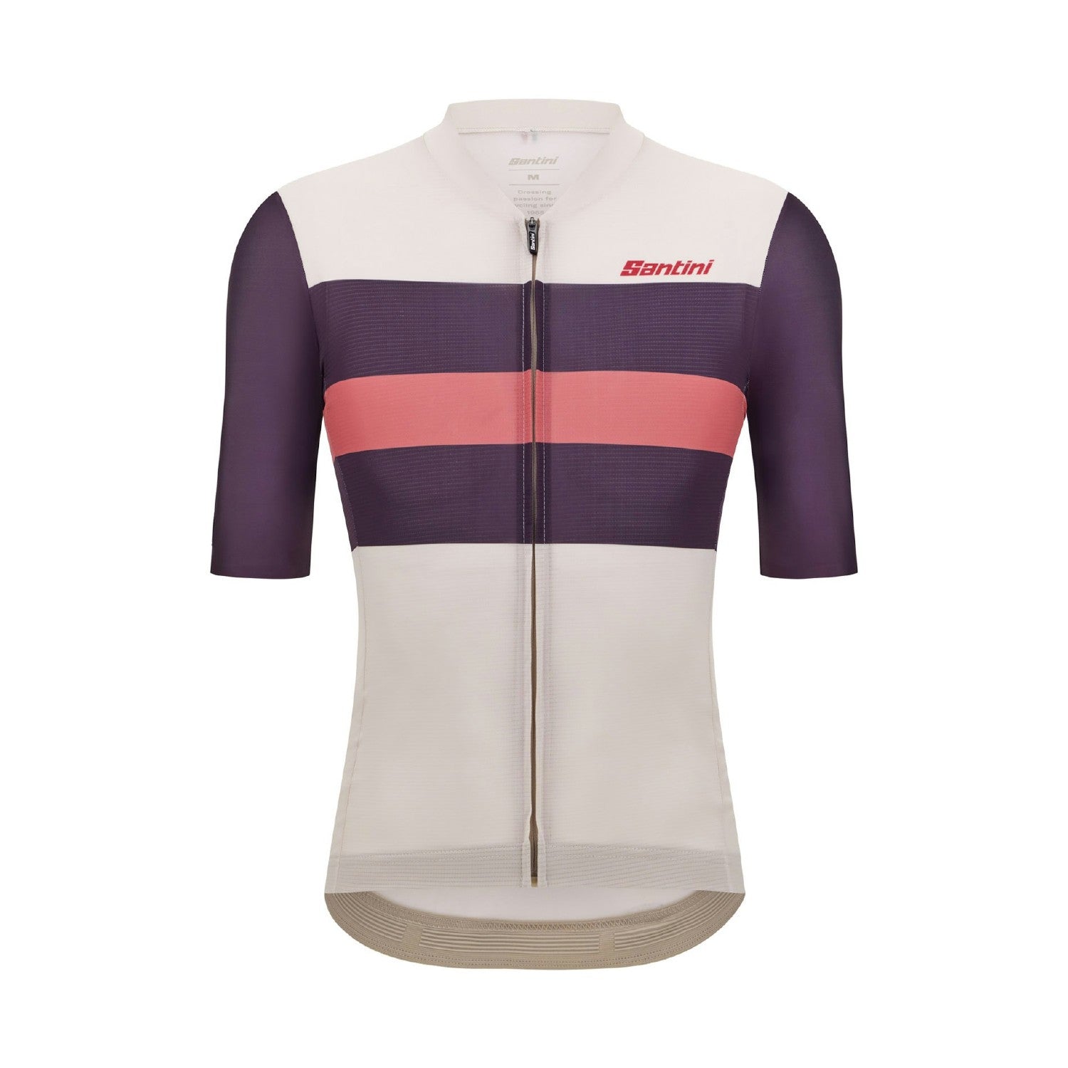 Santini Bengal Short Sleeve Unisex Jersey Pro Fit - Vineyard
