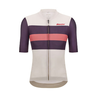 Santini Bengal Short Sleeve Unisex Jersey Pro Fit - Vineyard