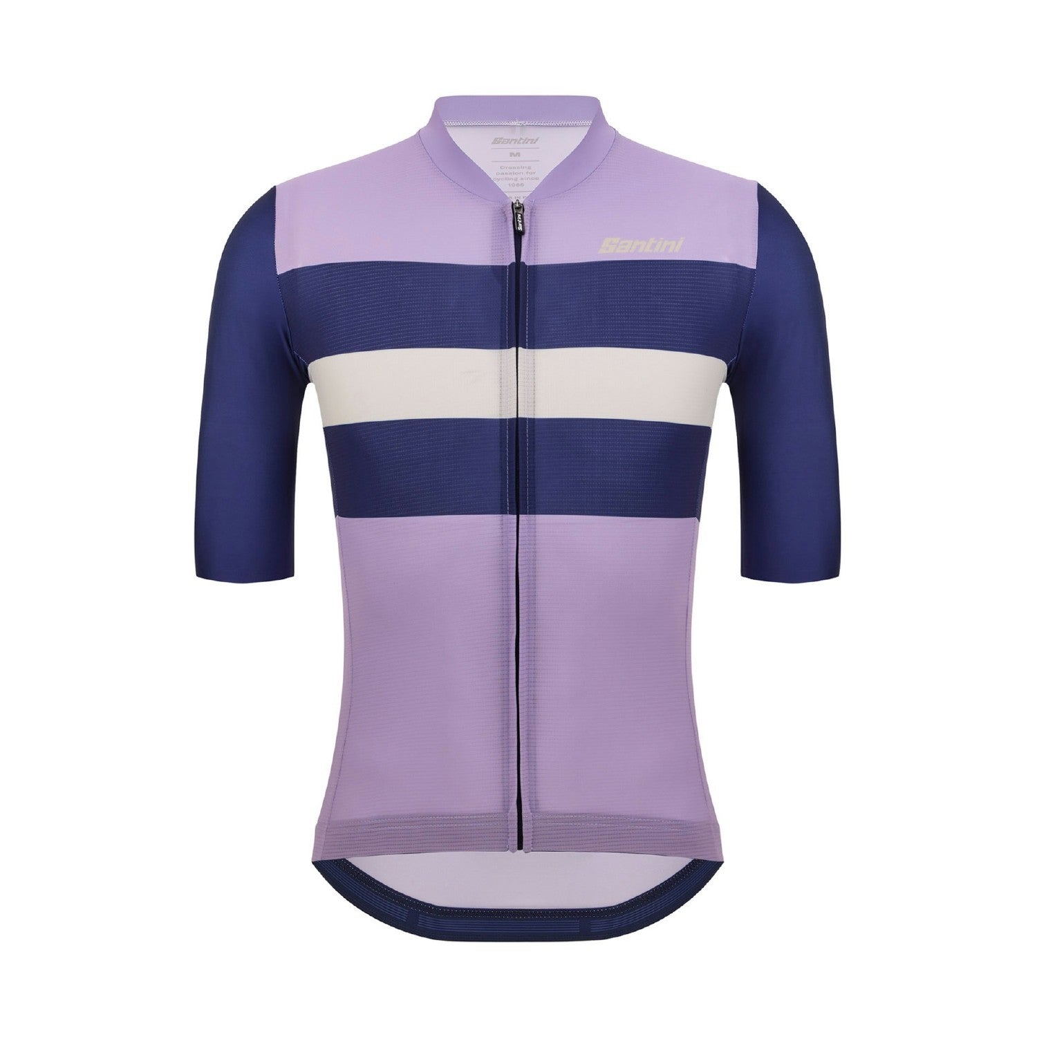 Santini Bengal Short Sleeve Unisex Jersey Pro Fit - Nautica Blue