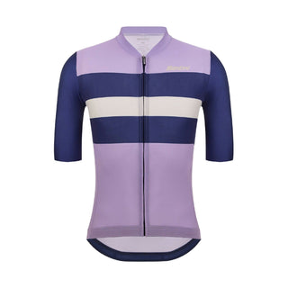 Santini Bengal Short Sleeve Unisex Jersey Pro Fit - Nautica Blue