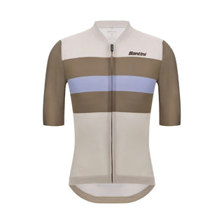 Santini Bengal Short Sleeve Unisex Jersey Pro Fit - Military Green