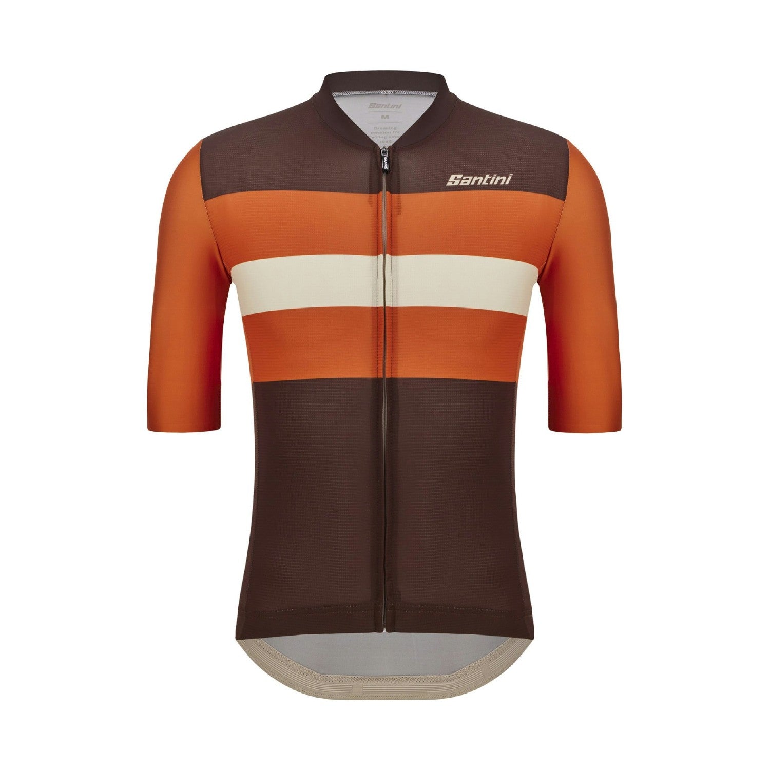 Santini Bengal Short Sleeve Unisex Jersey Pro Fit - Orange