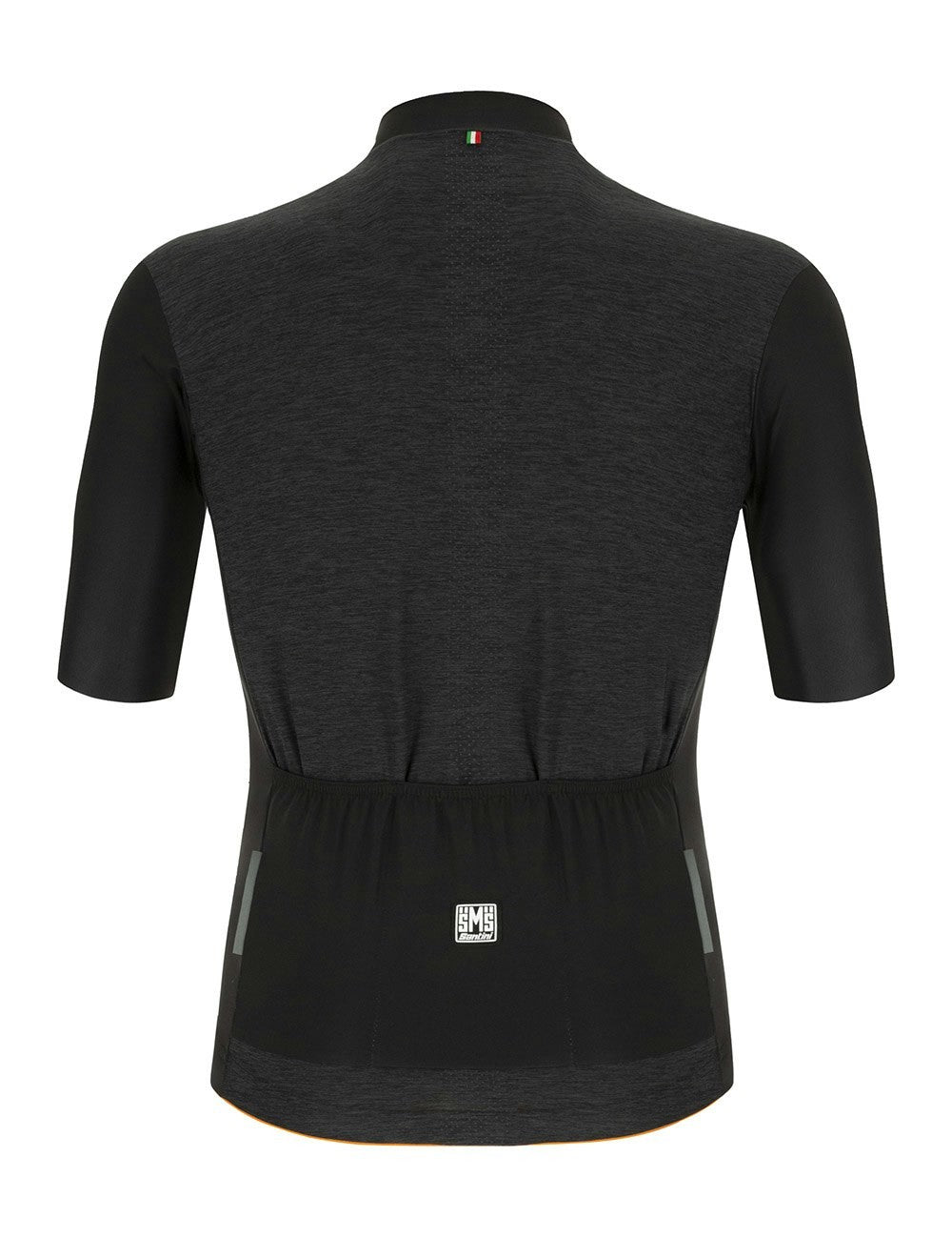 Santini Colore Puro Classic Short Sleeve Men's Jersey - Black