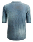 Santini Fango Delta Men's Tech Short Sleeve T-Shirt - Blue