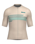 Santini SMS Horizon Classic Fit Short Sleeve Jersey - Beige