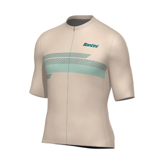 Santini SMS Horizon Classic Fit Short Sleeve Jersey - Beige