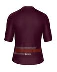 Santini SMS Horizon Classic Fit Short Sleeve Jersey - Burgundy