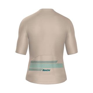 Santini SMS Horizon Classic Fit Short Sleeve Jersey - Beige